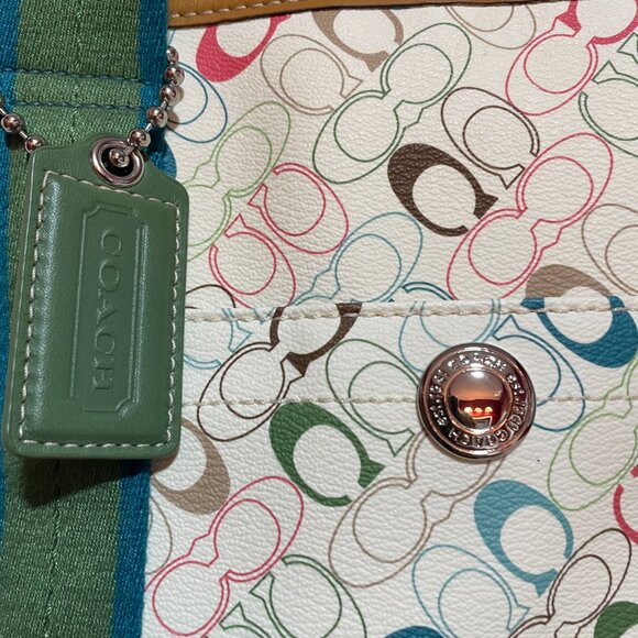 NWOT Coach Signature C XL tote bag - Picture 5 of 7